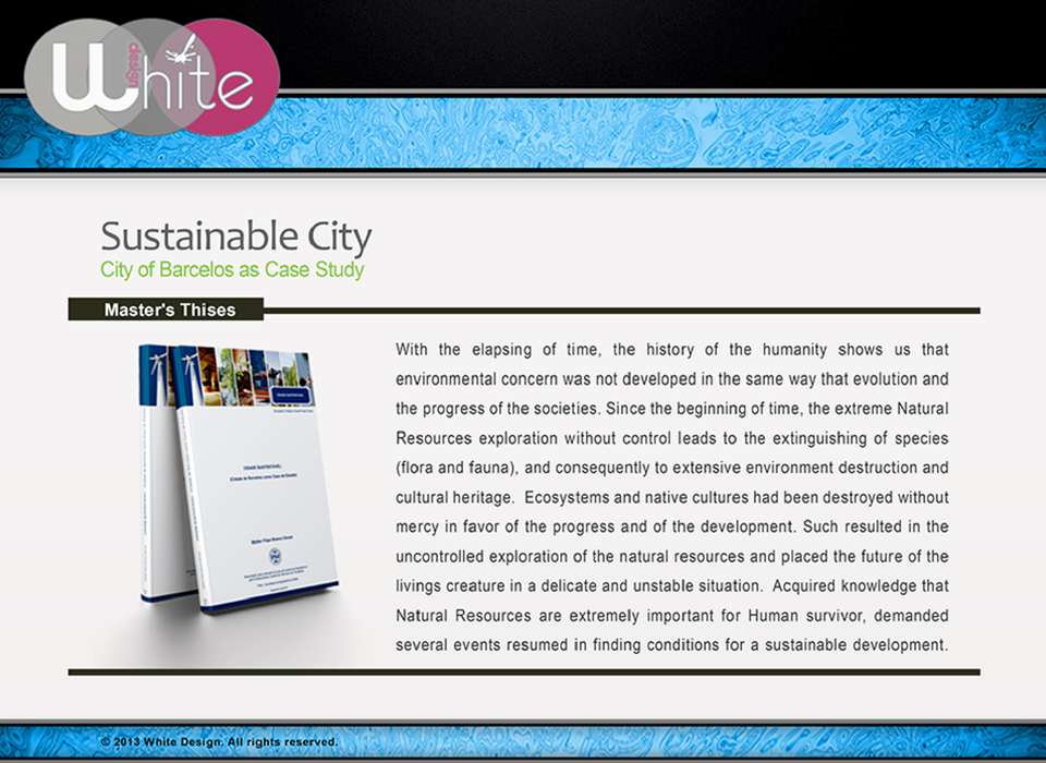 Cover visualisation of the Sustainable City master’s thesis.